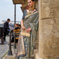 Traditional Wear Pure Silk Saree with Artistic Prints