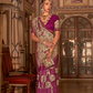 Elegant Pure Silk Bandhani Saree with Weaving and Artistic Print