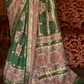 Elegant Pure Silk Bandhani Saree with Weaving and Artistic Print