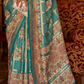 Elegant Pure Silk Bandhani Saree with Weaving and Artistic Print