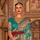 Elegant Pure Silk Bandhani Saree with Weaving and Artistic Print