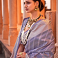 Designer Poly Viscose Silk Saree with Printed Foil Touch