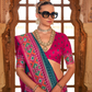 Designer Soft Silk Saree with Patola Prints