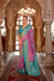 Designer Soft Silk Saree with Patola Prints