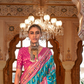 Designer Soft Silk Saree with Patola Prints