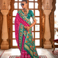 Designer Soft Silk Saree with Patola Prints