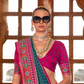 Designer Soft Silk Saree with Patola Prints