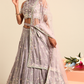 Elegant Georgette Sequin Lehenga with Zarkan Work