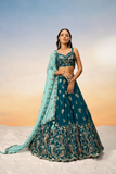 LAVANTE_FASHION_Pure_Georgette_with_heavy_Sequins_embroidery_Semi-Stitched_Lehenga_choli_Dupatta_12 - LaVante Fashion