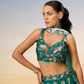 Pure Georgette With Heavy Sequins Embroidery Lehenga Choli Dupatta