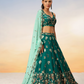 Pure Georgette With Heavy Sequins Embroidery Lehenga Choli Dupatta