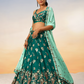 Pure Georgette With Heavy Sequins Embroidery Lehenga Choli Dupatta