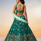 Pure Georgette With Heavy Sequins Embroidery Lehenga Choli Dupatta