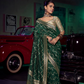 Pure Silk Saree with 3D Weaved Pallu and Heavy - LaVante Fashion