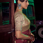 Pure Silk Saree with 3D Weaved Pallu and Heavy - LaVante Fashion