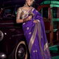 Pure Silk Saree with 3D Weaved Pallu and Heavy - LaVante Fashion