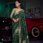 Pure Silk Saree with 3D Weaved Pallu and Heavy - LaVante Fashion