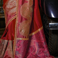 Pure Silk Saree with Beautifully Weaved Pallu and Border - LaVante Fashion