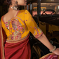 Pure Silk Saree with Beautifully Weaved Pallu and Border - LaVante Fashion