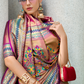 Pure Tissue Silk Saree with Zari Weaving - LaVante Fashion