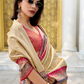 Pure Tissue Silk Saree with Zari Weaving - LaVante Fashion