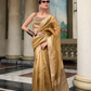 Pure Tissue With Beautiful Designer Pallu and blouse - LaVante Fashion