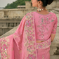 Opulent Glamour in Viscose Jacquard with Zari Sequins & Stone Embroidery