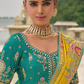 Opulent Glamour in Viscose Jacquard with Zari Sequins & Stone Embroidery