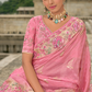 Opulent Glamour in Viscose Jacquard with Zari Sequins & Stone Embroidery