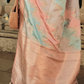 Banarasi Woven Satin Silk Blend Saree with Tassel Accents