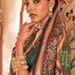 Printed Banarasi Silk Saree with Ultra Smooth Gloster Touch