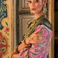 Classic Patola Printed Saree Enhanced with Contrast Zari Border