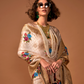 Elegant Floral Satin Silk Saree with Handloom Weaving Finish