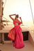 Satin Dual Tone Silk Saree with Elegant Sheen Finish
