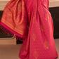 Satin Dual Tone Silk Saree with Elegant Sheen Finish