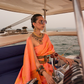 Satin Dual Tone Silk Saree with Elegant Sheen Finish