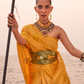 Satin Dual Tone Silk Saree with Elegant Sheen Finish