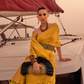 Satin Dual Tone Silk Saree with Elegant Sheen Finish