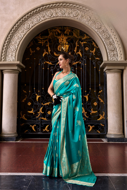 Sattin Mungha Silk – Smooth Luxury with a Traditional Soul