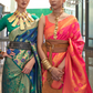 Timeless Woven Zari Silk Saree with Traditional Elegance