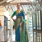 Timeless Woven Zari Silk Saree with Traditional Elegance