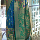 Timeless Woven Zari Silk Saree with Traditional Elegance