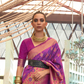 Timeless Woven Zari Silk Saree with Traditional Elegance