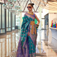 Timeless Woven Zari Silk Saree with Traditional Elegance