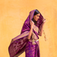 Designer Kanjivaram Saree with Sequin Woven Detailing