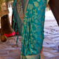 Designer Kanjivaram Saree with Sequin Woven Detailing