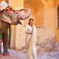 Designer Kanjivaram Saree with Sequin Woven Detailing