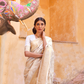 Designer Kanjivaram Saree with Sequin Woven Detailing