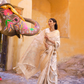 Designer Kanjivaram Saree with Sequin Woven Detailing
