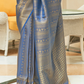 Traditional Zari Woven Silk Saree with Rich Ethnic Appeal